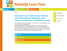 Tablet Screenshot of makkelijklezenplein.nl